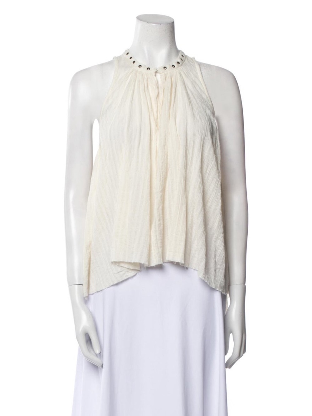 Etoile Isabel marant ivory flowy top